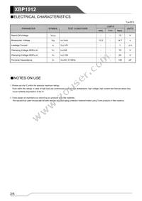 XBP1012-G Datasheet Page 2