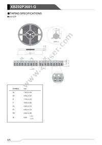 XBZ02P3601-G Datasheet Page 4