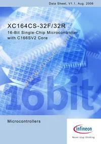 XC164CS32F40FBBAKXUMA1 Datasheet Cover