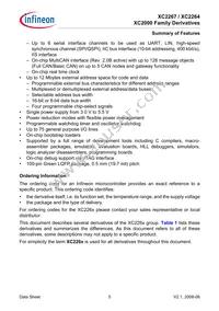 XC226796F66LACKXUMA1 Datasheet Page 7