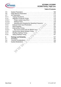 XC2289H200F100LABKXUMA1 Datasheet Page 6