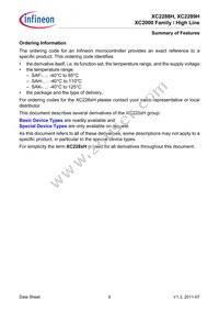 XC2289H200F100LABKXUMA1 Datasheet Page 9