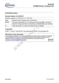 XC2310S8F40RAAKXUMA1 Datasheet Page 4