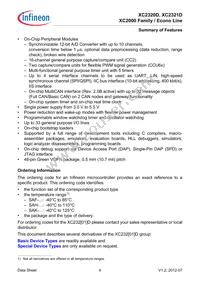 XC2321D20F66VAAKXUMA1 Datasheet Page 8