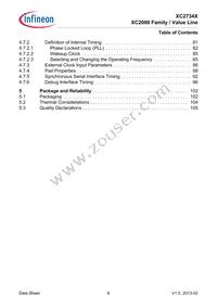 XC2734X40F80LAAKXUMA1 Datasheet Page 6