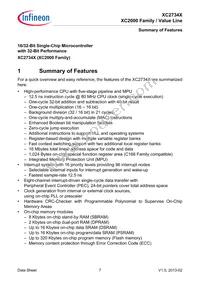 XC2734X40F80LAAKXUMA1 Datasheet Page 7