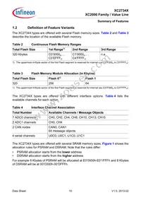 XC2734X40F80LAAKXUMA1 Datasheet Page 10