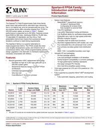XC2S30-6PQ208C Datasheet Page 2