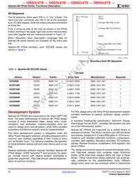 XC2S50E-6PQ208I Datasheet Page 20