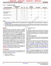 XC2S50E-6PQ208I Datasheet Page 22