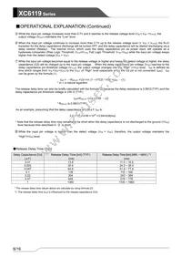 XC6119N18ANR-G Datasheet Page 8