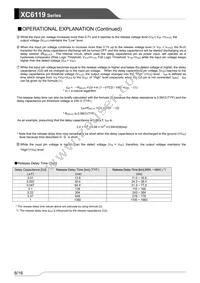 XC6119N50ANR-G Datasheet Page 8