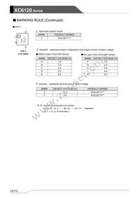 XC6120C272NR-G Datasheet Page 12