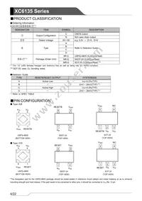 XC6135N50DNR-G Datasheet Page 4