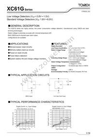 XC61GN3302HR-G Datasheet Cover