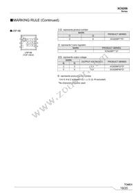 XC6206P502PR-G Datasheet Page 19