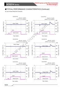 XC6214P502PR-G Datasheet Page 18