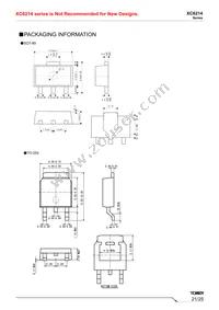 XC6214P502PR-G Datasheet Page 21