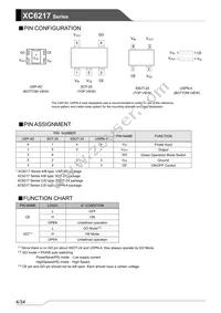 XC6217D402GR-G Datasheet Page 4