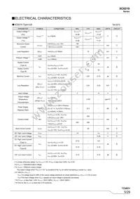 XC6219B182MR-G Datasheet Page 5