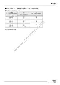 XC6219B182MR-G Datasheet Page 11