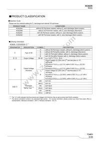 XC6220B301PR-G Datasheet Page 3