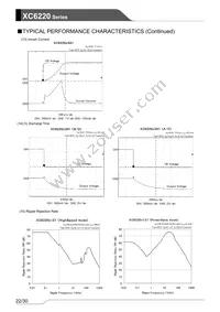 XC6220B301PR-G Datasheet Page 22