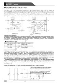 XC6222B301PR-G Datasheet Page 8