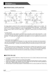 XC6224B301NR-G Datasheet Page 8