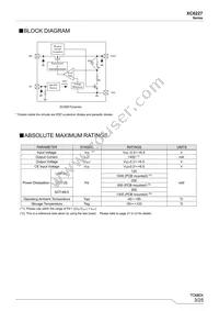 XC6227C49BPR-G Datasheet Page 3