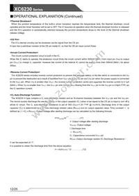 XC6230H001QR-G Datasheet Page 12