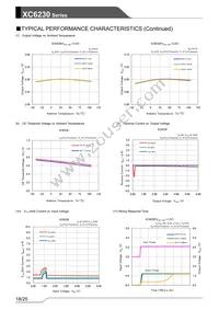 XC6230H001QR-G Datasheet Page 18