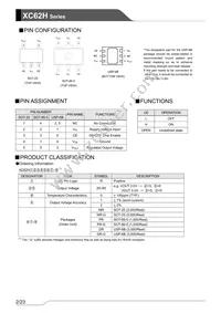 XC62HR5002MR-G Datasheet Page 2