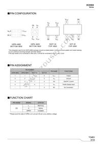 XC6504A501NR-G Datasheet Page 3