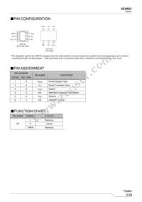 XC6603A181MR-G Datasheet Page 3