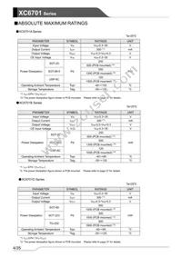 XC6701DJ02JR-G Datasheet Page 4