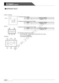 XC6802A42X4R-G Datasheet Page 20