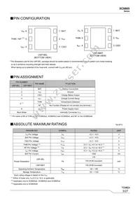 XC6805BND14R-G Datasheet Page 3