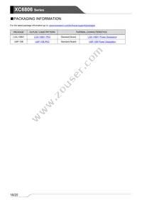 XC6806C445DR-G Datasheet Page 18