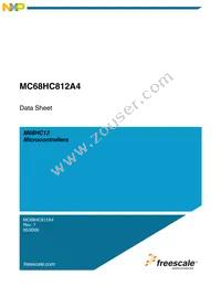XC68C812A4PVE5 Datasheet Cover