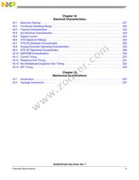 XC68C812A4PVE5 Datasheet Page 15