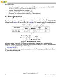 XC68C812A4PVE5 Datasheet Page 18