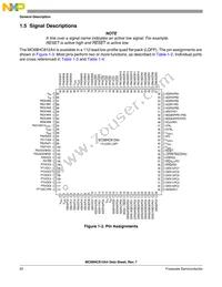 XC68C812A4PVE5 Datasheet Page 20