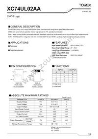 XC74UL00AANR Datasheet Page 5