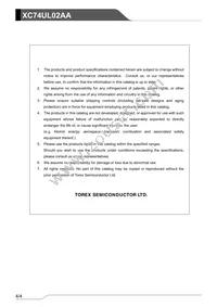 XC74UL00AANR Datasheet Page 8