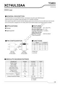 XC74UL00AANR Datasheet Page 21