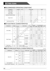 XC74UL00AANR Datasheet Page 22