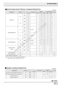 XC74WL240ASR Datasheet Page 3