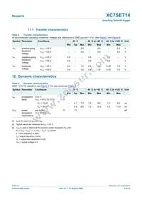 XC7SET14GV Datasheet Page 5