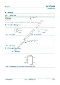 XC7SH32GV Datasheet Page 2